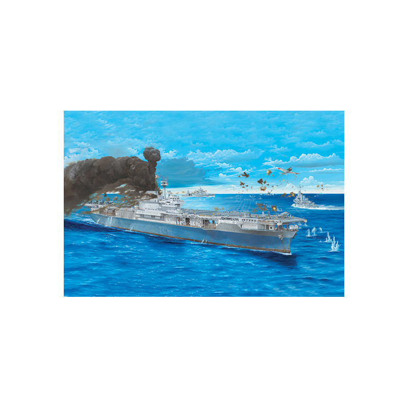 Trumpeter 03711 Сборная модель корабля USS Yorktown CV-5 (1:200)