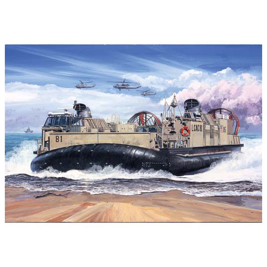 Trumpeter 07302 Сборная модель корабля USMC Landing Craft Air Cushion (LCAC) (1:72)