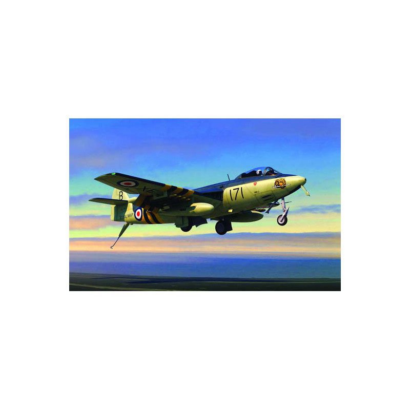 Trumpeter 02826 Сборная модель самолета "Seahawk" FGA.MK.6 (1:48)