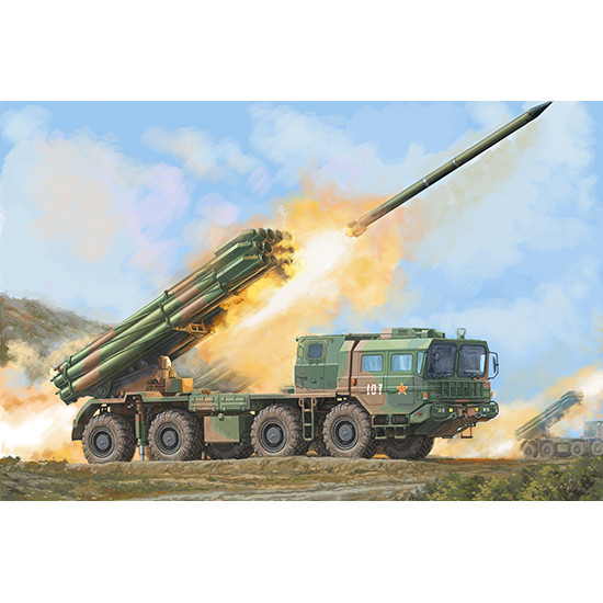 Trumpeter 01069 Сборная модель РСЗО PHL-03 Multiple Launch Rocket System (1:35)