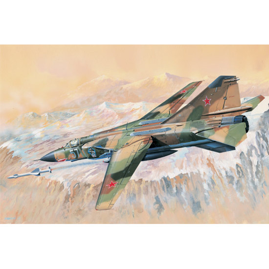 Trumpeter 03211 Сборная модель самолета MiG-23MLD Flogger-K (1:32)