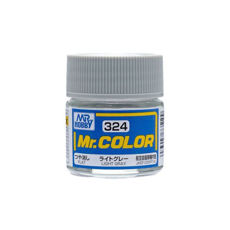 Mr Color C324 Краска эмалевая матовая LIGHT GRAY 10 мл