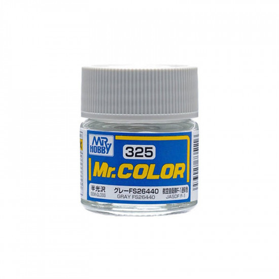 Mr Color C325 Краска эмалевая полуматовая GRAY FS26440 10 мл