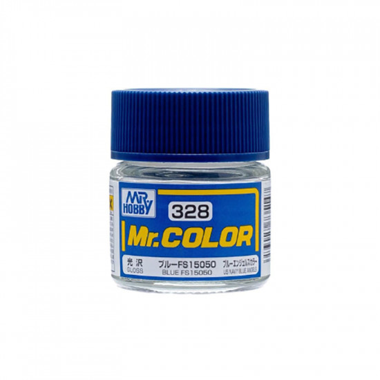 Mr Color C328 Краска эмалевая глянцевая BLUE FS15050 10 мл